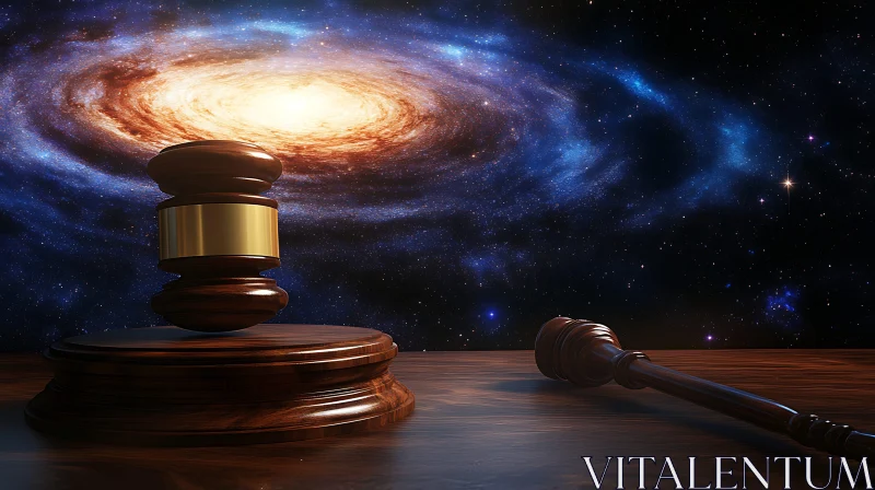 Law and Universe: Gavel in Space