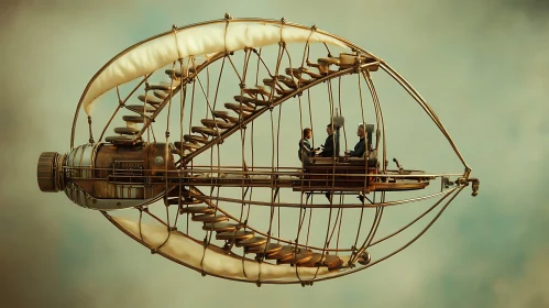 Steampunk Airship Adventure