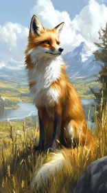 Wildlife in Tranquil Valley
