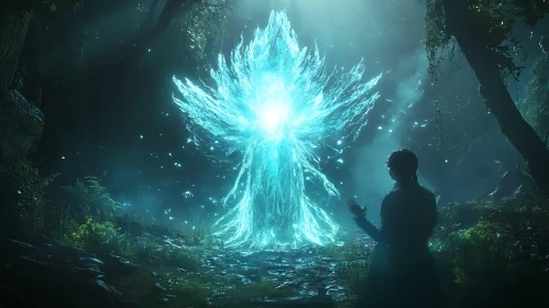 Luminous Entity in Dark Woods