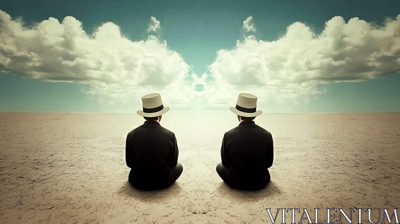 Desert Contemplation Art