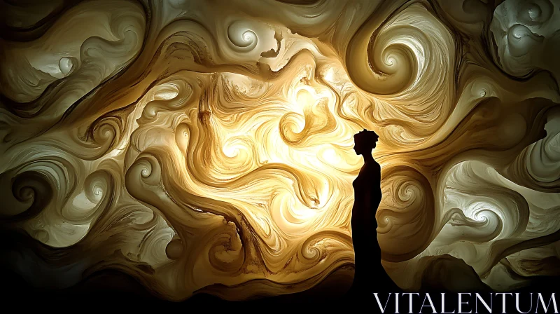 Abstract Woman Silhouette