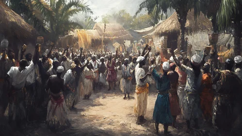 Community Celebration Painting