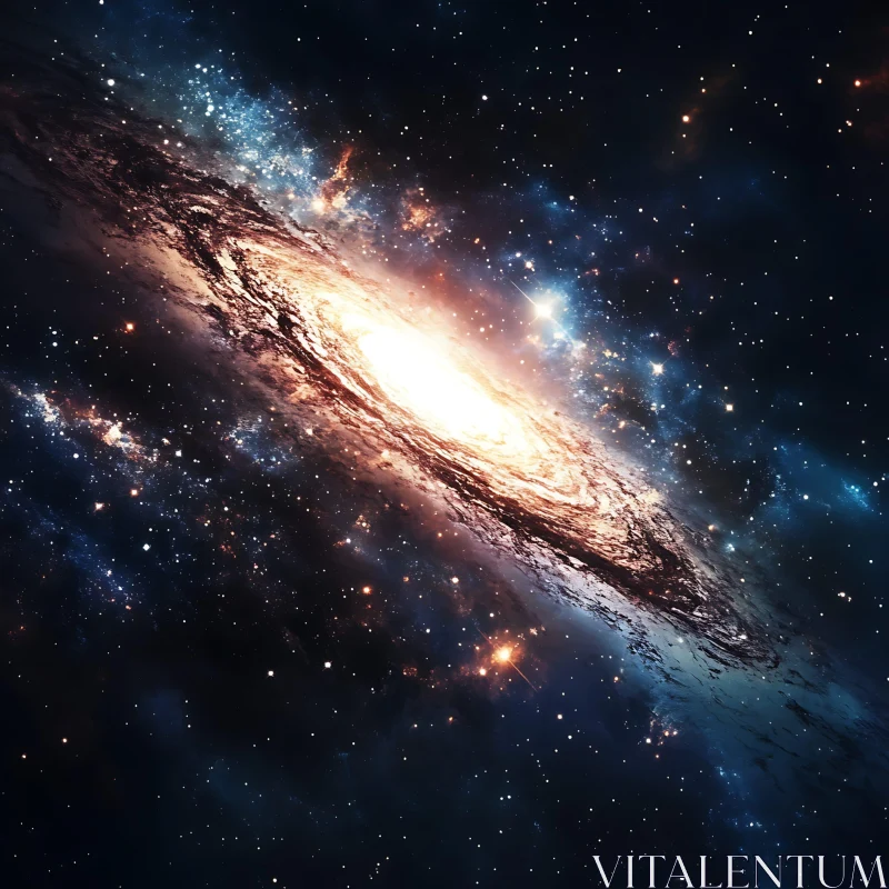 Celestial Swirls of Distant Galaxies