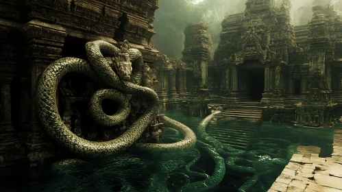 Serpent Guardian of the Sunken Temple