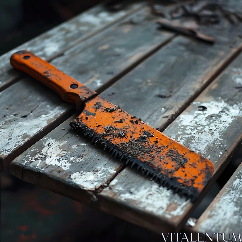 Gritty Saw Still Life