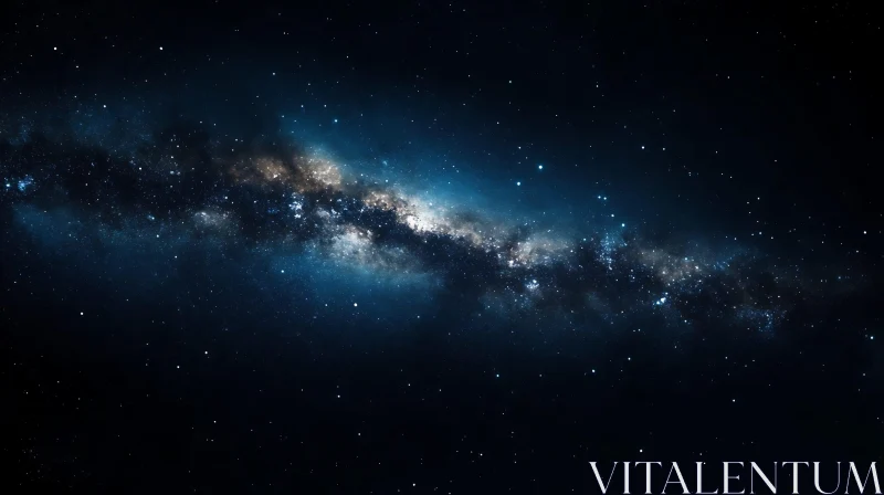 Cosmic River of Celestial Lights