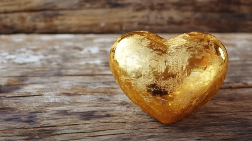 Gilded Heart Still Life