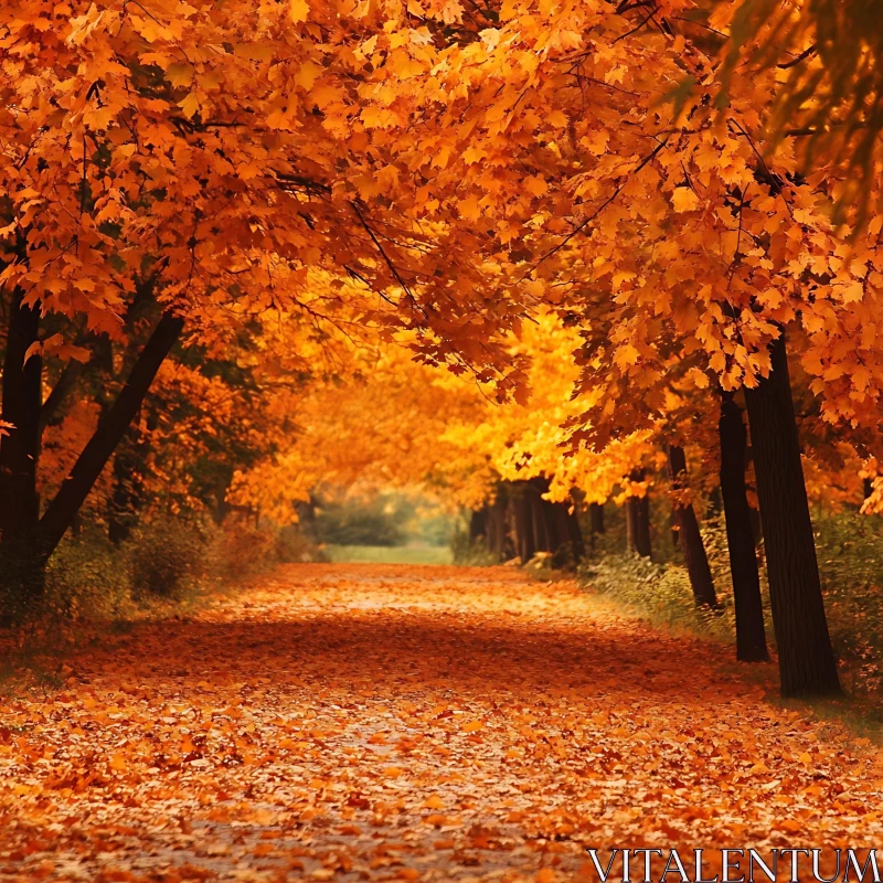 Fall Foliage Path
