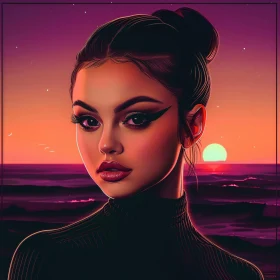 Selena Gomez Twilight Portrait