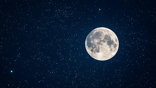 Full Moon and Stars
