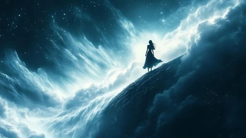 Starry Night Silhouette