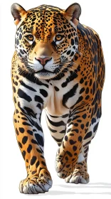 Elegant Jaguar in Motion