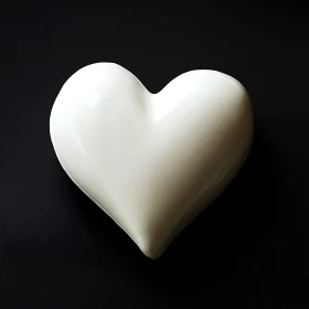 Minimalist Heart Shape Art