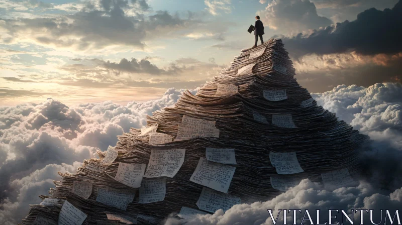 Summit of Documents: A Journey Through Paperwork