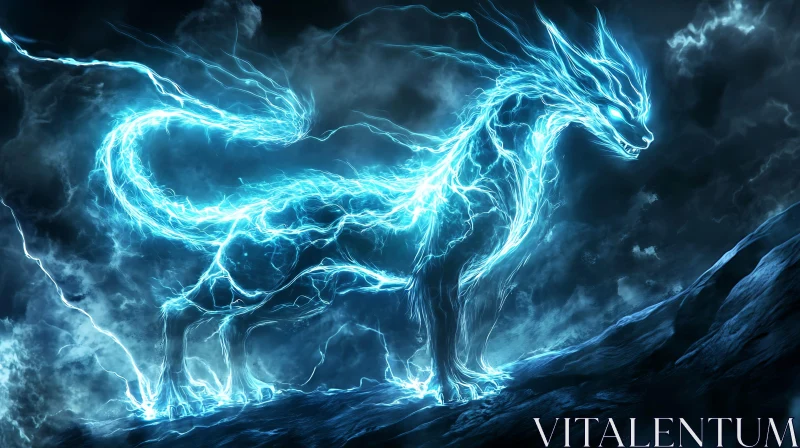 Storm Dragon of the Lightning