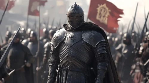 Armored Knight Ready for War