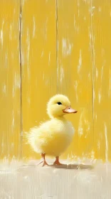 Cute Fluffy Duckling
