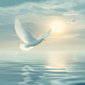 White Dove Peace Flight