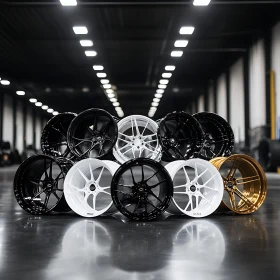 Artistic Car Rim Collection