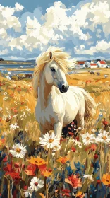 Countryside Horse Portrait