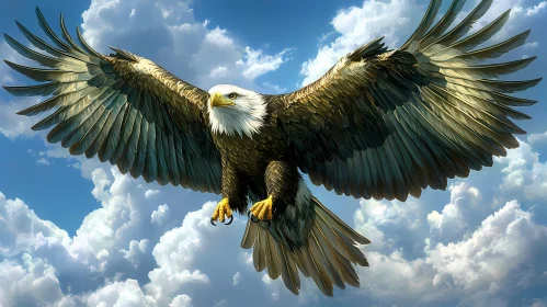 Bald Eagle in Flight