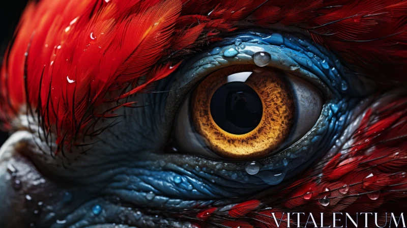 Bird's Eye View: A Journey into Surrealistic Dark Fantasy AI Image