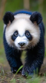 Adorable Young Panda in the Wild