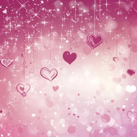 Pink Hearts and Sparkles Celebration