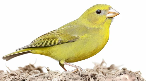 Yellow Canary Illustration