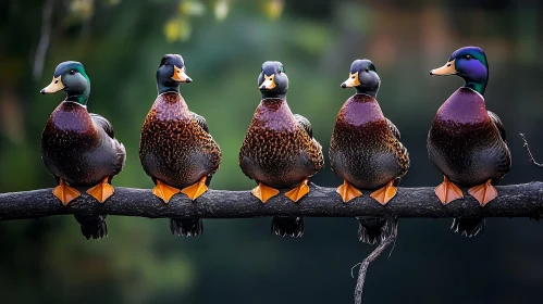 Ducks on a Limb