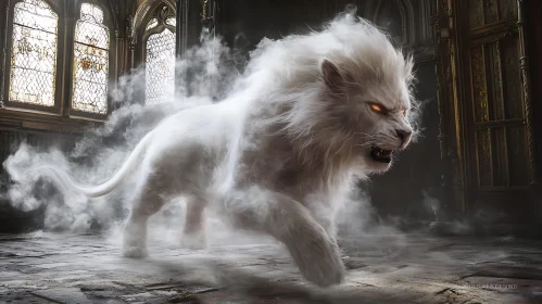 Spectral Lion Image