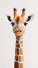Graceful Giraffe Illustration