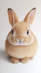 Cute Light-Brown Bunny