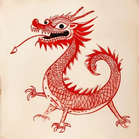 Mythical Dragon Art