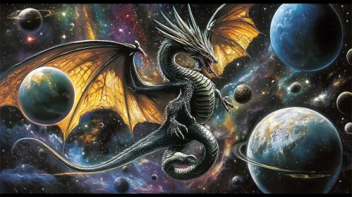 Cosmic Dragon Among Distant Planets