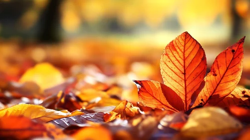 Fall Foliage Close-Up