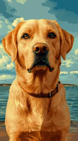 Canine Beach Art