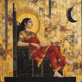 Celestial Woman Portrait