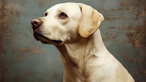Canine Art: Labrador's Gaze