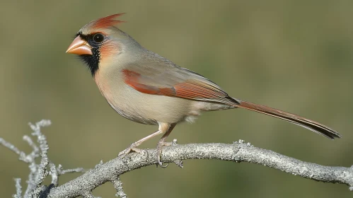 Cardinal Bird Portrait