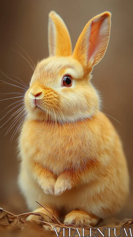 Fluffy Rabbit Image AI Image