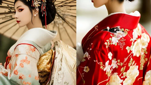 Kimono Fashion: A Study in Contrasts