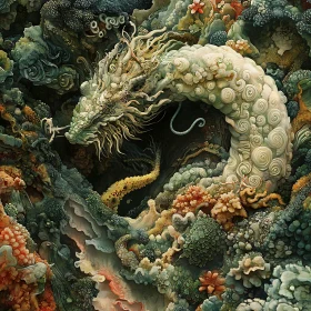 Coral Dragon in Marine Ecosystem