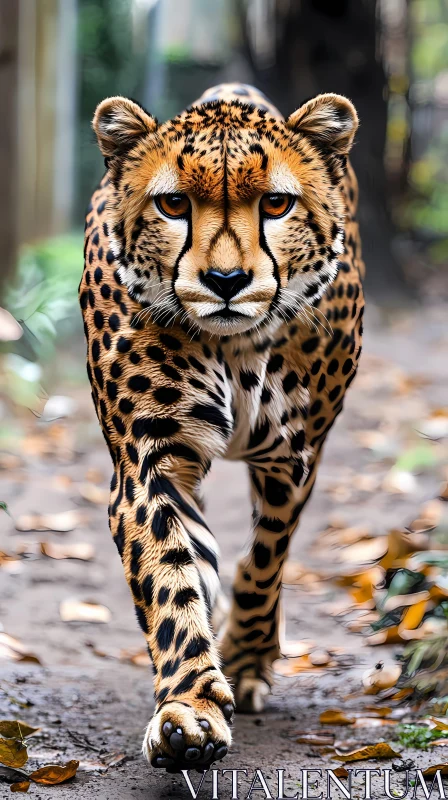 AI ART Cheetah in Motion