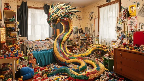 Room of Lego Serpent