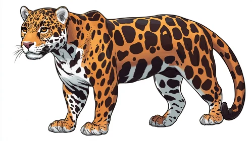 Jaguar Illustration Art