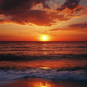 Seascape at Sunset