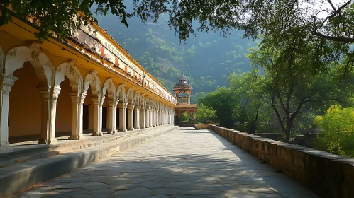 Architectural Harmony with Verdant Landscape