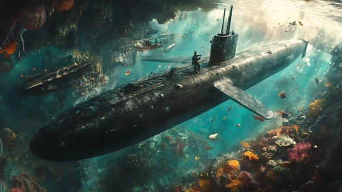 Underwater Submarine Adventure